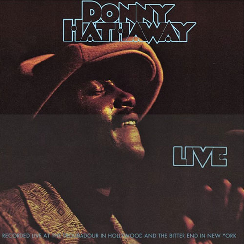Album cover for "Live" by Donny Hathaway