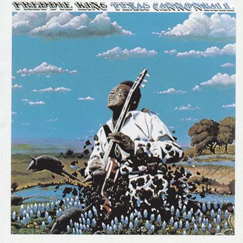 Album Cover for "Texas Cannonball" by Freddie King