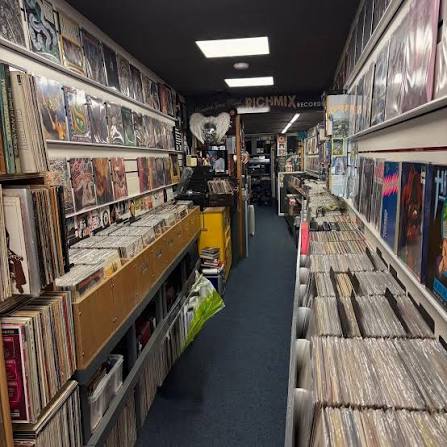 Inside Richmix Records shop