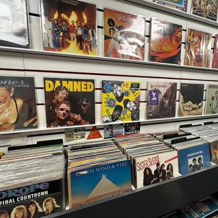 Inside Richmix Records shop