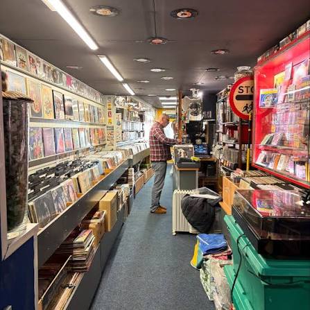 Inside Richmix Records shop